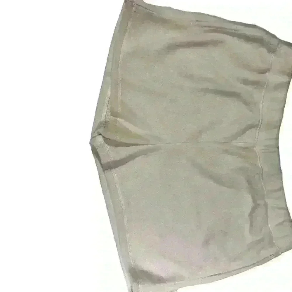 Project Social T Women's Beige Casual Shorts Size M Elastic Waistband